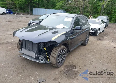 2022 BMW X3 xDrive30I from USA, damaged, VIN 5UX53DP03N9K52014